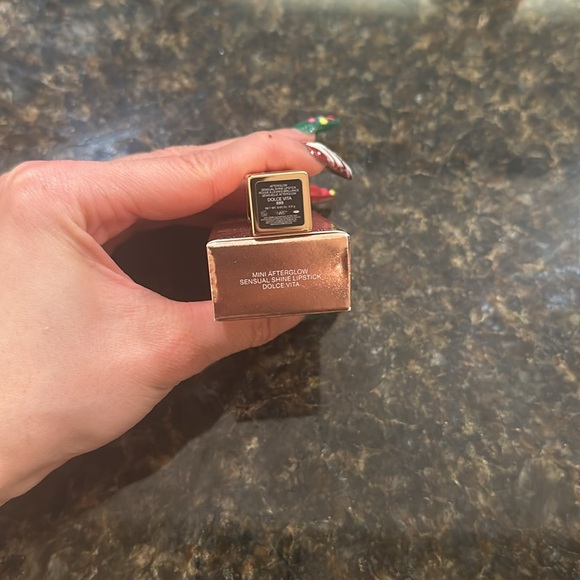 NARS Mini Afterglow Sensual Shine Lipstick in Dolce Vita 0.02oz New Never Used - Picture 2 of 4